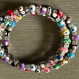 Evil eye bracelet